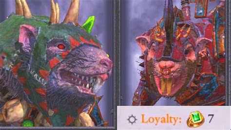 Skaven Legendary Lords quotes about Loyalty of their servants .